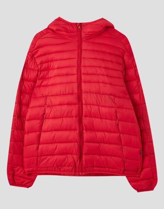 Cropped Faux leather Jacket